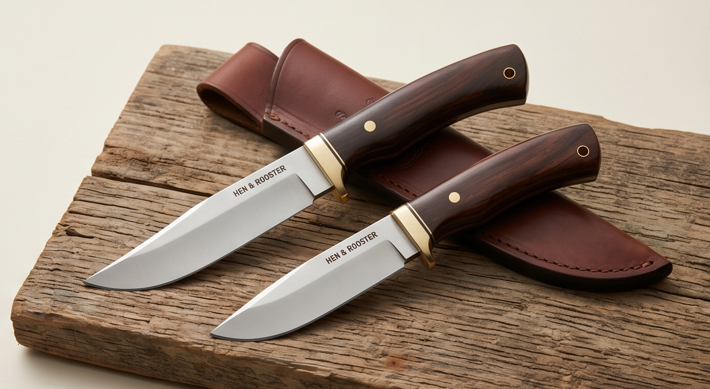 Hen and Rooster Fixed Blade Knives